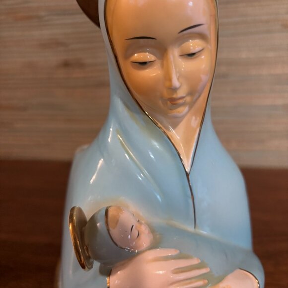Vintage Napco Mother Mary Planter - Picture 5 of 6